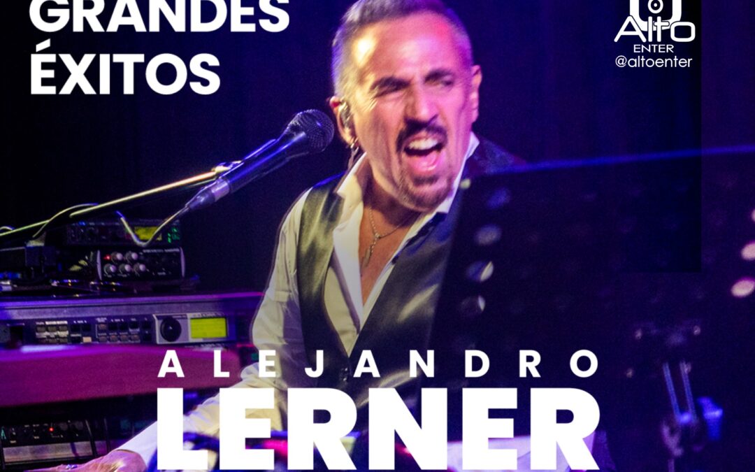 Alejandro Lerner tocará el 2 de diciembre en el cine