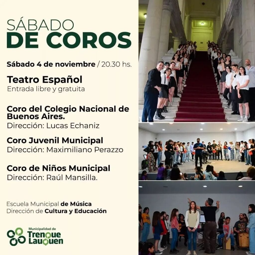 Noche de Coros en el Teatro Español - Cultura para Armar