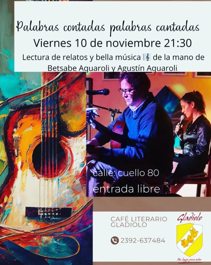 Palabras contadas, palabras cantadas
