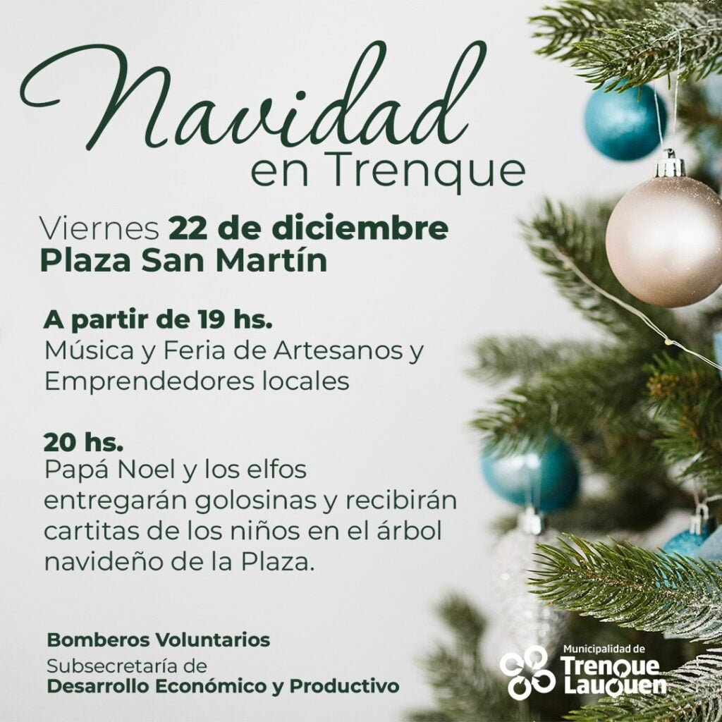 Navidad en trenque - Cultura para armar