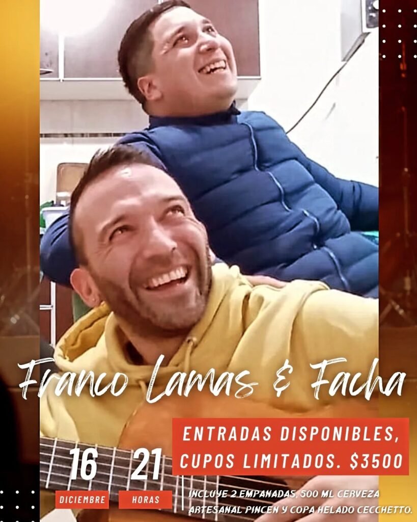 Franco Lamas y Facha - Heladería Ceccheto - Cultura para Armar