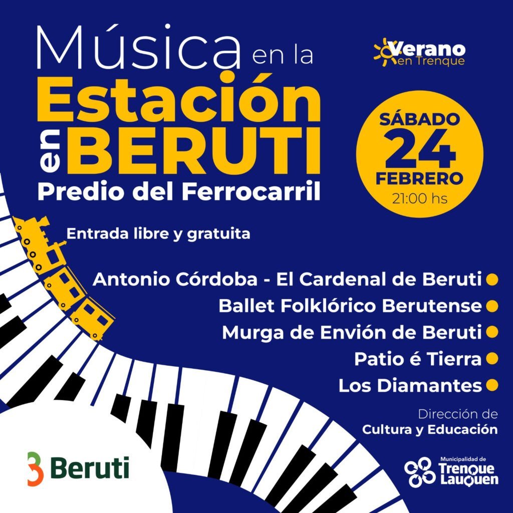 Música en la Estación - Beruti - Cultura para armar