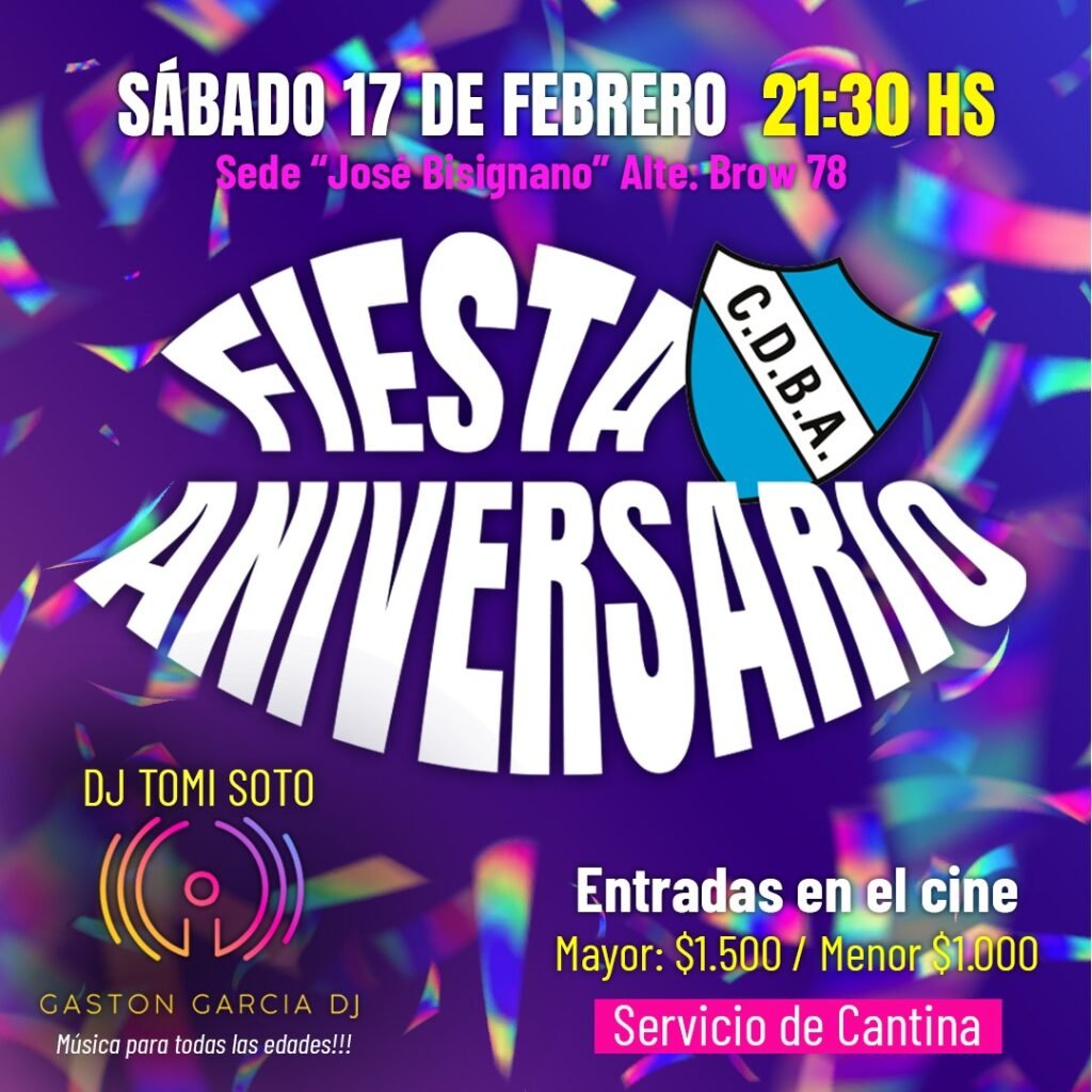 FIesta aniversario - Cultura para armar