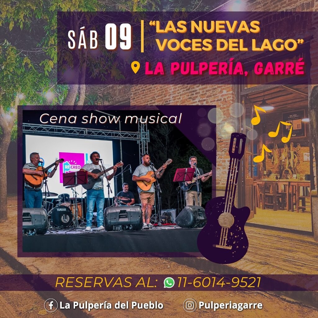 pulpería - las nuevas voces del lago - cultura para armar