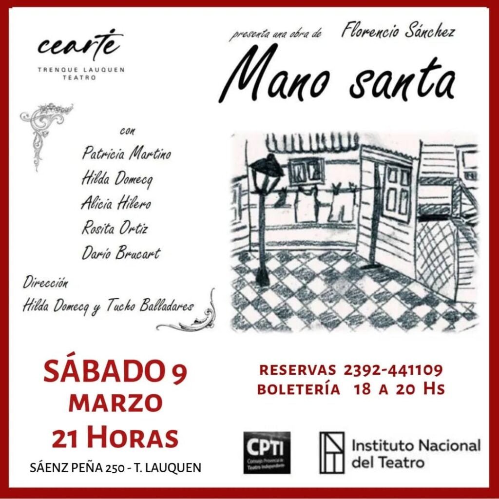 Mano Santa - Cearte - Cultura para armar