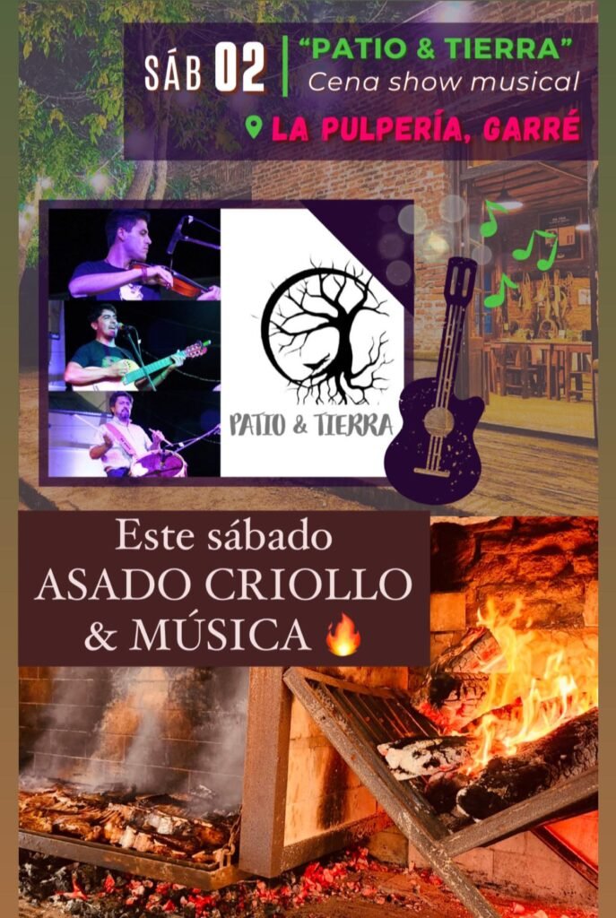 pulpería Garré - patio y tierra - cultura para armar