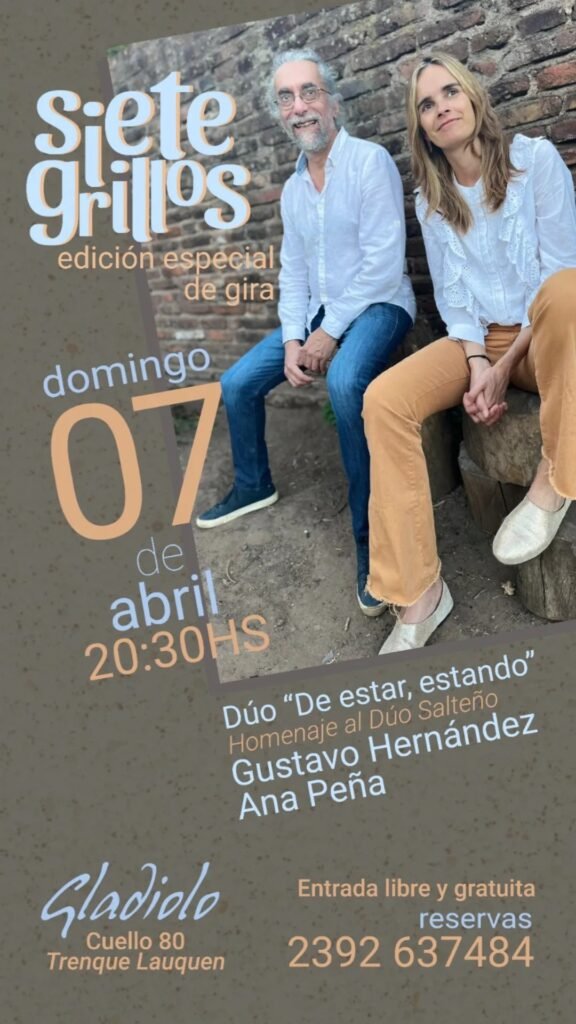 Siete grillos - Cultura para armar