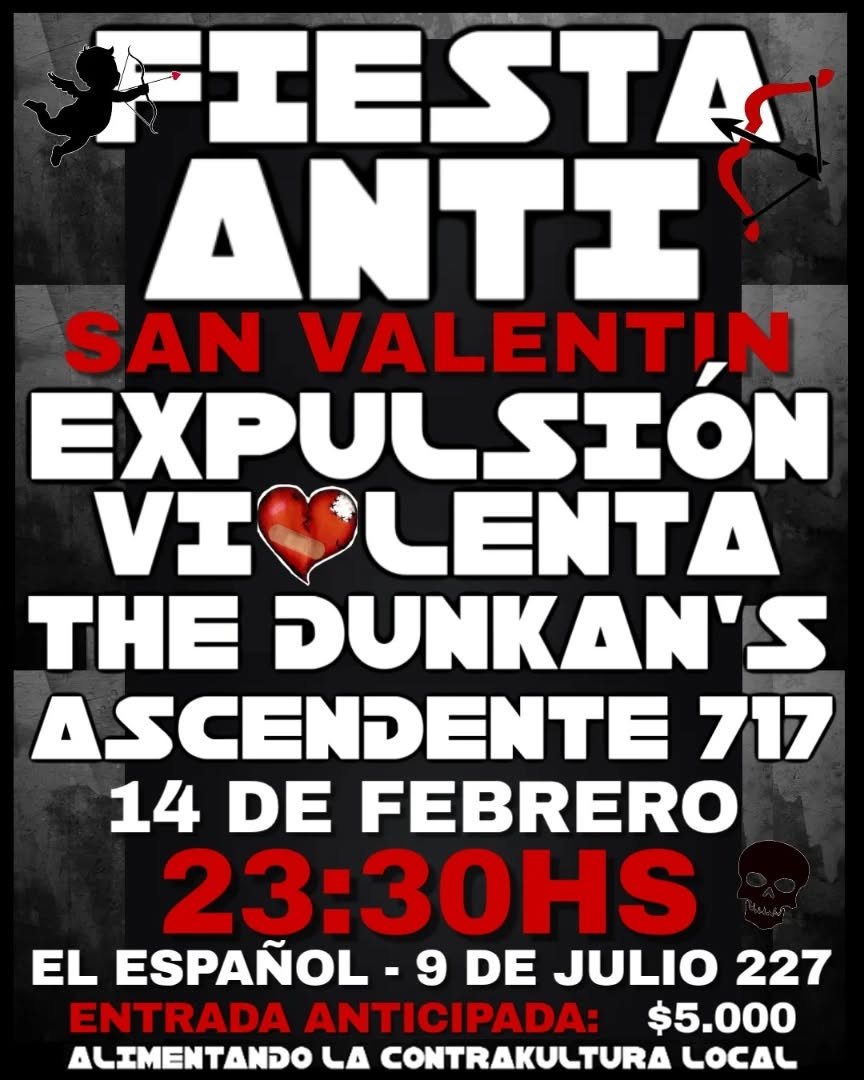 Anti San Valentin – 14 de febrero