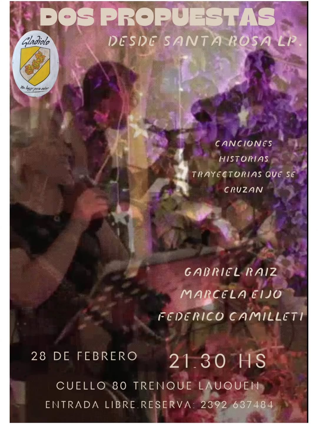 Dos propuestas en Café Gladiolo