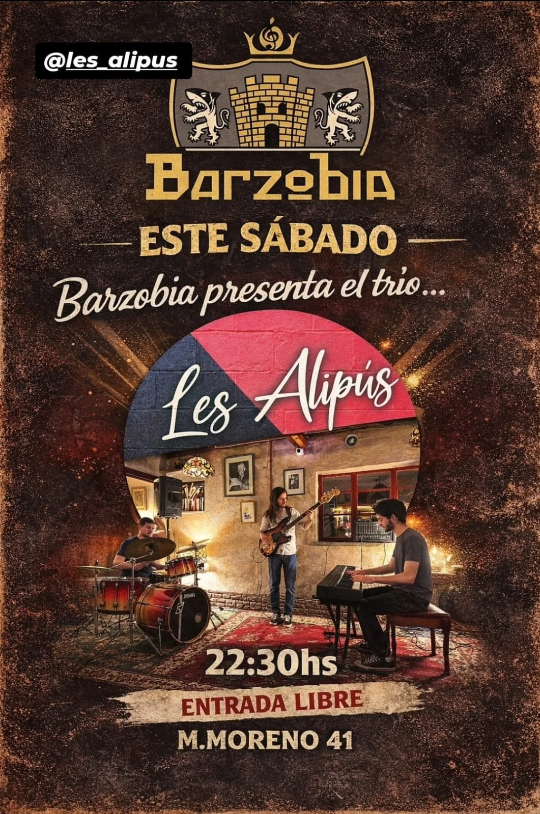 sábado 28 – Les Alipús en Barzobia
