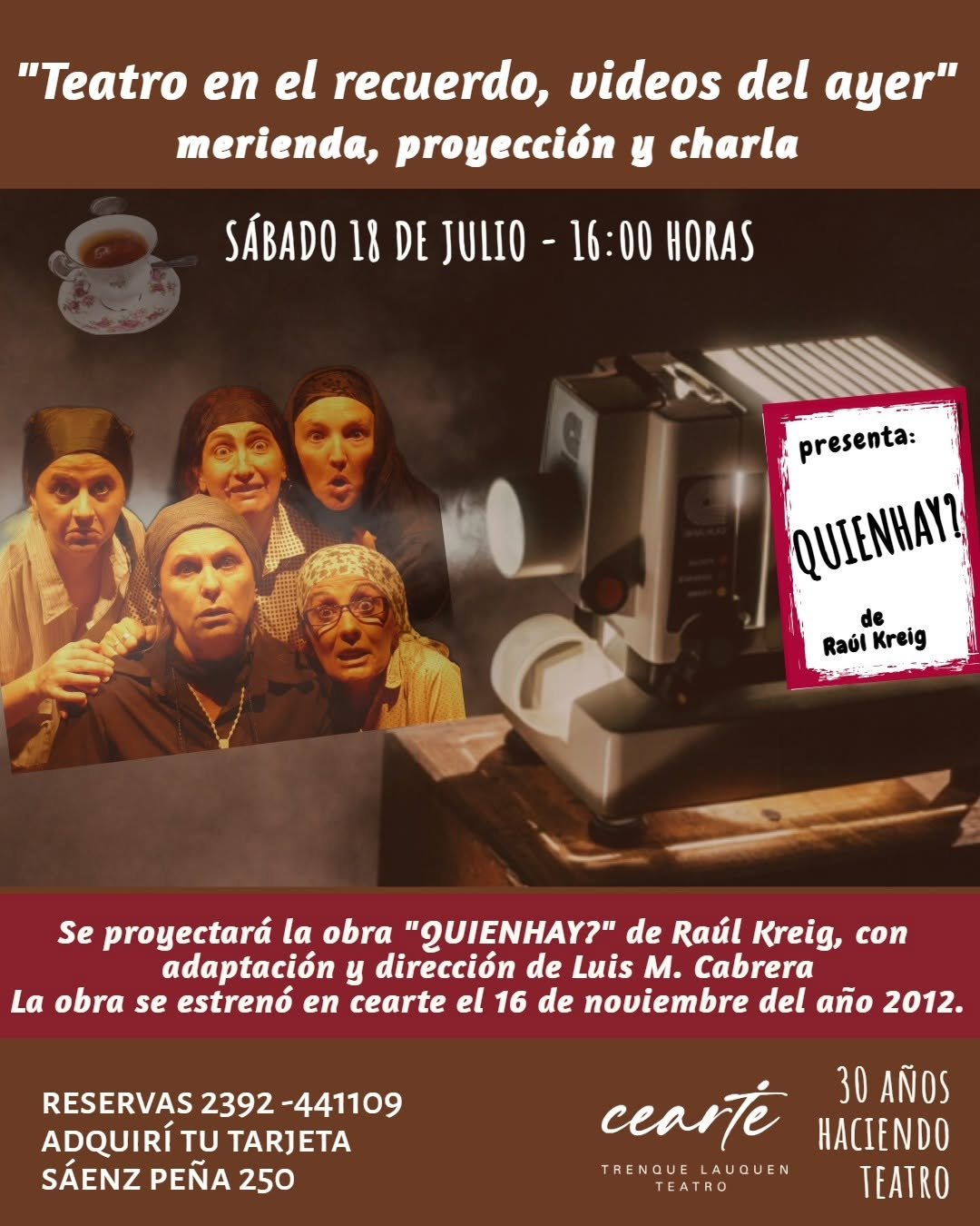 Teatro en el recuerdo – cearte